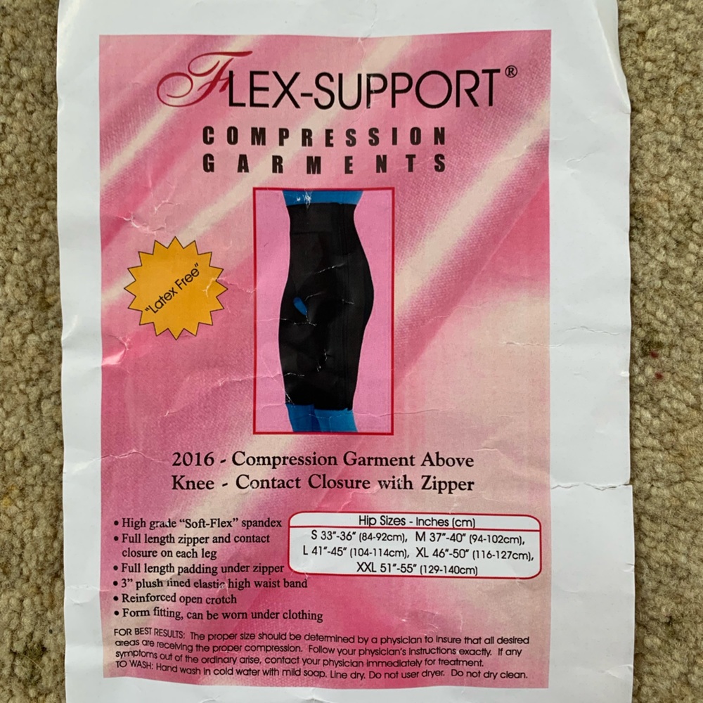 Flex Support Compression Shorts XL